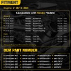 Turbocharger W  Actuator For Honda Accord 2018-2022 Honda Civic 2022-2024 1 5l