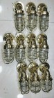 Nautical Ship Marine New Solid Brass Wall Swan Passageway Bulkhead Light 6 Pcs