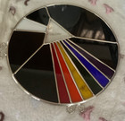 Pink Floyd Stained Glass Suncatcher Prism 10   