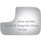 Lower Side Towing Mirror Glass Fits 1994-2009 Dodge Ram 1500 2500 3500