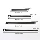 Velcro Brand Ties Cable Cord Organizer Wraps Zip Reusable Die Cut Strap  new 