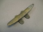 Antique Vtg 6  Solid Bronze Brass Boat Sailboat Marine Mooring Cleat