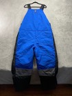 Refrigiwear Bib Overalls Men s Large Blue Black Insulated Freezer Workwear 7050r