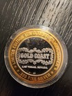 Gold Coast Las Vegas Nevada  10 Gaming Token  999 Fine Silver Royal Flush