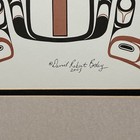 David Robert Boxley Tsimshian Artist Signed Print 2003 12   x 9 5    Matted