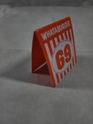 Individual Whataburger Restaurant Table Tent Numbers - Modern Glossy