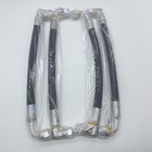 Set Of 4 Aw29374 -5800psi Xtreme-duty -eaton Hose- Fits For John Deere Aw29374
