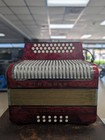 Vintage Hohner Corona Ii Diatonic Accordion Gcf  sol  3 Row 31 Button