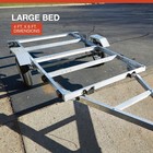 Ultra-tow 4ft  X 8ft  Folding Aluminum Utility Trailer Kit  1170-lb  Load