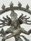 Dancing Shiva Nataraja Bronze Statue 9  X 7  India Vintage Antique Detailed