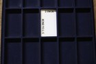 Inserts Of  riker  Style Display Case - 12 x16  Blue  20 Pockets - Package Of 2
