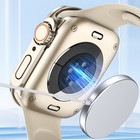 Full Body Case With Privacy Screen Protector For Apple Watch Series 10 9 8 7 Se