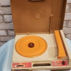 Fisher-price Toy Record Player phonograph W  Carry Case  Volume  33 45 Switch