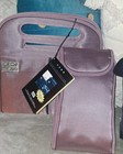 Crop In Style Purple Craft Tote  Craft Mates Tote   Tote With Zipper Pouches