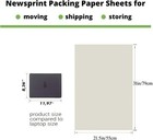Large Packing Paper Sheets For Moving 31  X 21 5  Packaging Newsprint Paper 50 P