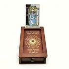 Tarot Deck Box Card Holder Wood Stand Wooden Wiccan Witch Cards Wooden Astrology