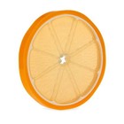 Silicone Teether For Babies  Orange Fruit Slice Infant Teething Toy
