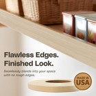Edge Supply Birch 3 In X 50 Ft Roll Pre-glued Iron On Wood Veneer Tape