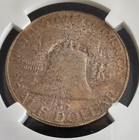 1952 S Franklin Half Dollar Ngc Ms 66 Toned   Make An Offer 