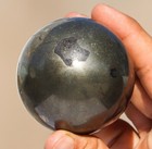 65mm Gold Apache Crystal Sphere Energy Aura Gemstone Natural Healing Stone Ball