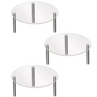 3 Pcs Cake Stand Display Rack Party Dessert Table Set Wedding Cupcake