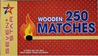 Safety Matches 4 Pack  1000 Count      Large Strike-on-box Matches For Kitchen 