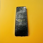 Vintage Russian Hand Painted Black Lacquer Box Paper Mache Signed Folk Art 3 25   