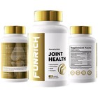 Joint Pain Relief Supplement Glucosamine Chondroitin Msm Turmeric 120 Capsules