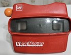 Vintage Gaf Red View-master 3d Viewer