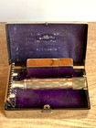 Antique Razor Gillette Bostonian 1920s Shaving Safety Razor   Box Case   Blades