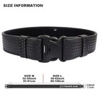 Law Enforcement Basketweave Duty Belt With Loop Liner  Basketweave Duty Belt    