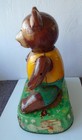 Modern Toys - Japan Vintage Battery Operated  Tin  Bubble Blowing Bear