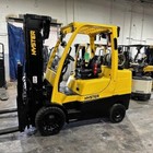 2021 Hyster S80ft 8000lb Used Forklift Triple Mast Sideshift Fork Positioner