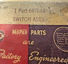 1937 Chrysler Plymouth Dodge Desoto Headlight Switch 37 Mopar Dpcd   667044