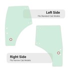 Kubota Left Standard Hand Cab Door Glass Heavy Duty Tempered Glass 3c581-70774