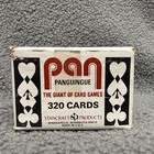 Vintage Pan Panguingue The Giant Of Card Games Hoyle 320 Cards Rare Red