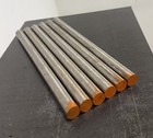 52100 Steel Round Bar Stock 3 4 Diameter X 12  Length  knife  6 Pc Lot 