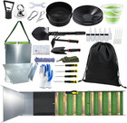 Gold Panning Kit For Adults  50 Inch Sluice Box  Prospecting Equipment  Complete