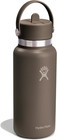 Hydro Flask Water Bottle - Insulated Stainless Steel - Wide Mouth Flex Straw Lid