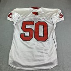 Vintage Cardinals Practice Game Worn Football Jersey  50 Xl White Coon Rapids