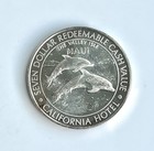 California Hotel Casino Las Vegas  7 Casino Gaming Token  999 Silver