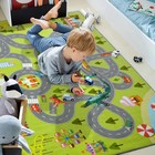 Kids Play Mat Rug  Fun And Educational City Play Rug For Hot Wheels Track Rac   