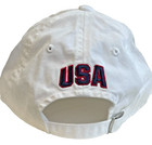 Team Apparel White Usa Flag Olympics Hat Cap  Adjustable Unisex  Onesizefitsmost