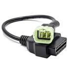 For Ktm Motorcycle 6 Pin To 16 Pin Obd2 Diagnostic Cable Scanner Adapter Tool