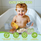 Baby Bath Toys 9pcs Mold Free Bath Toys For Babies 6-12 Months Bathtub Water Toy