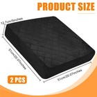 Heytimi 2pcs Seat Cushion For Recliners  Memory Foam Recliner Cushion  20x20x   