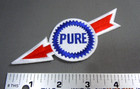 Pure Motor Oil  Embroidered Iron-on Uniform-jacket Patch 4 75  Arrow Logo- Repro