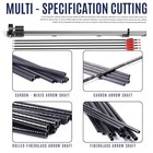 Electric Arrow Saw  Carbon Cutter With 2x Resin Saw Silver  Black 