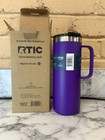 Rtic 20 Oz Double Wall Insulated Travel Mug Tumbler   Majestic Purple  brand New