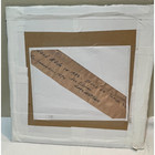 Vtg Punch Needle Embroidery On Black Velvet 16  X 16  Dated 1938 Swan